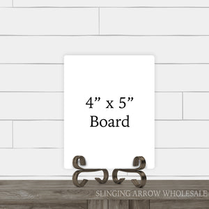 4" x 5" Rectangle Board