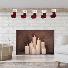 Load image into Gallery viewer, Stocking Pendant Banner Sublimation Blank
