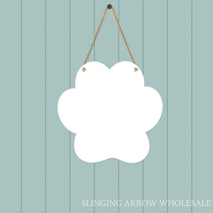 Paw Print Door Hanger