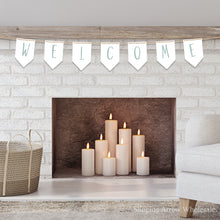 Load image into Gallery viewer, Pointed Pendant Banner Sublimation Blank
