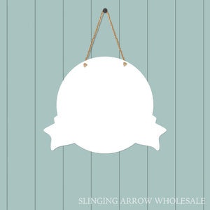 Round Banner Door Hanger