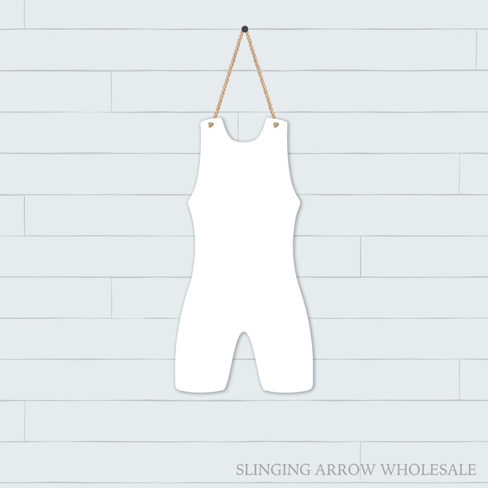 Wrestling Singlet Door Hanger