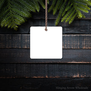 3.5" Square Ornament