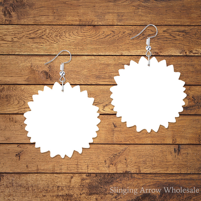 Sunflower Earring Blanks