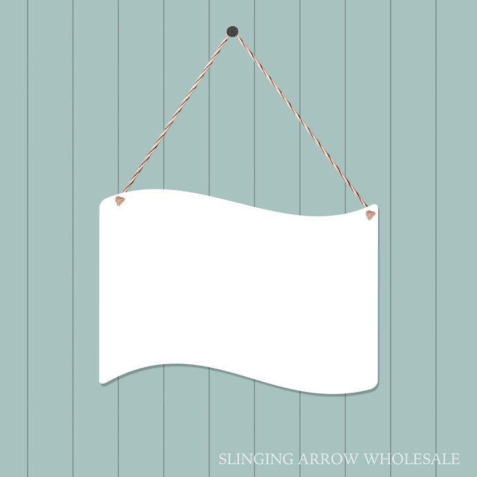 16”x12” Waving Flag Door Hanger
