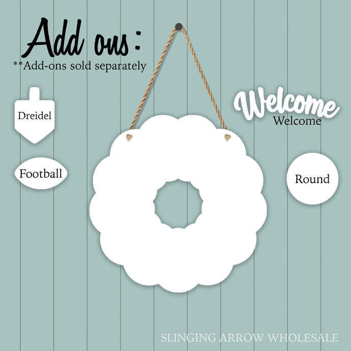 Interchangeable Wreath Add-Ons