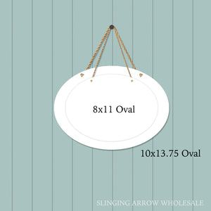 Oval Door Hangers