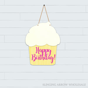 Cupcake Door Hanger