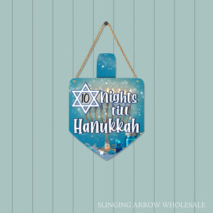 Dreidel Door Hanger