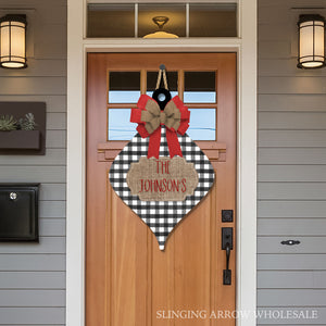 Fancy #2 Ornament Door Hanger