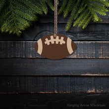 Load image into Gallery viewer, Football Ornament
