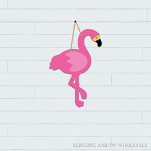 Load image into Gallery viewer, Flamingo Door Hanger
