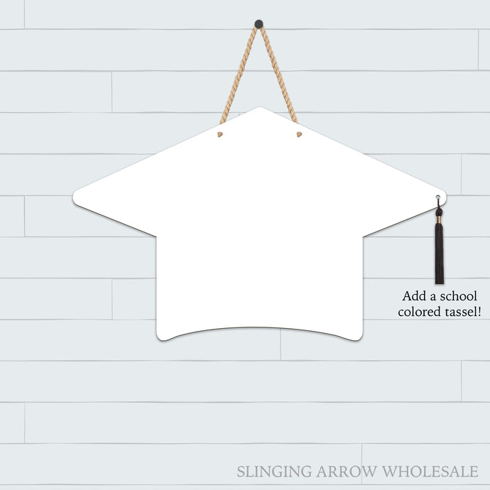 Grad Hat Door Hanger