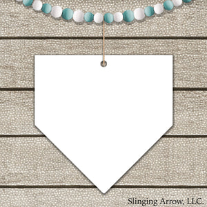 Home Plate Ornament