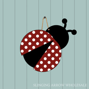 Ladybug Door Hanger