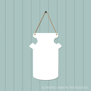 Milk Can Door Hanger
