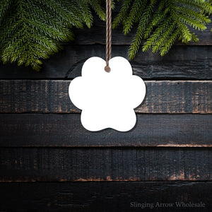 Paw Print Ornament